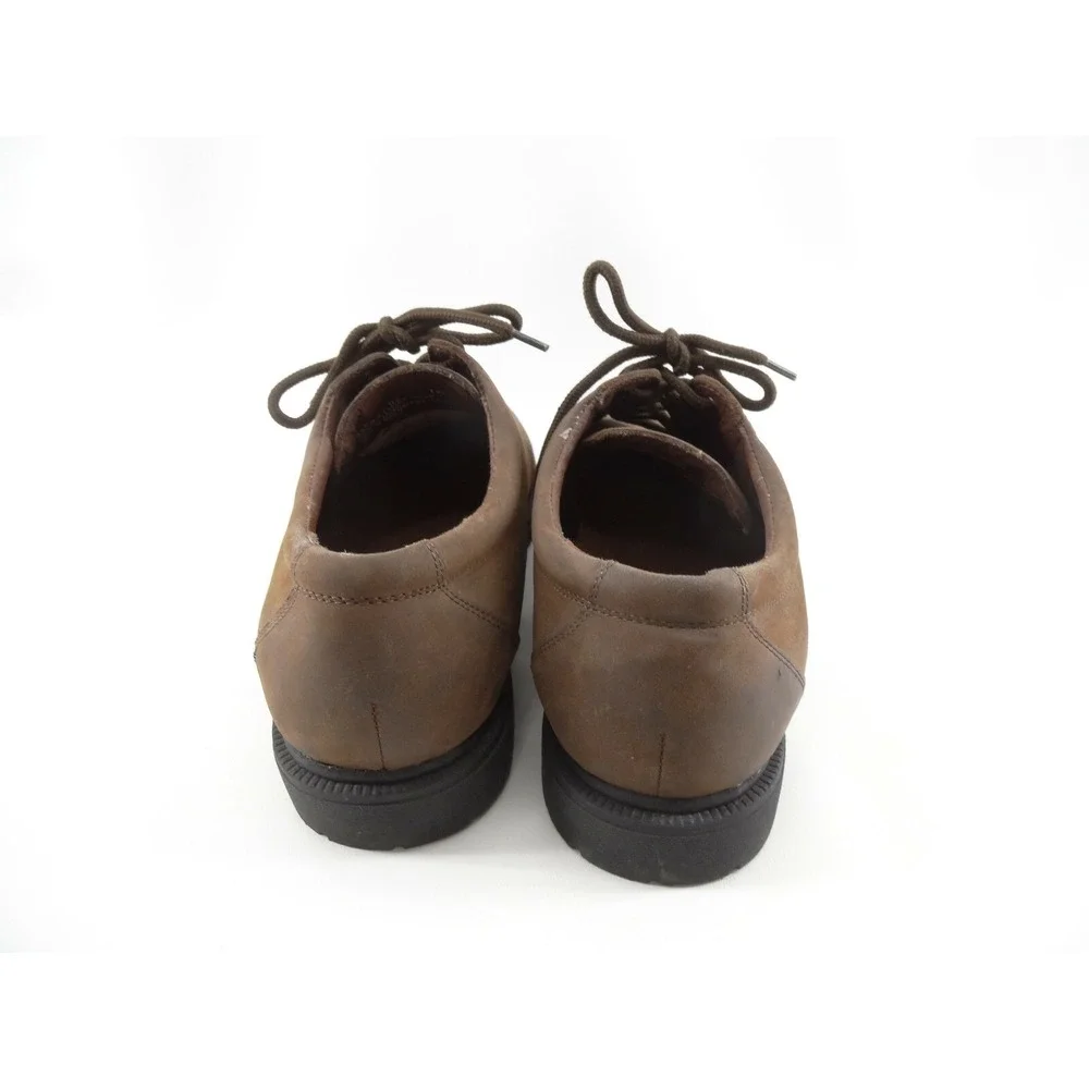 NUNN BUSH Men's 12M Brown Leather Lace-Up Casual Dress‎ Oxfords 83884A-02